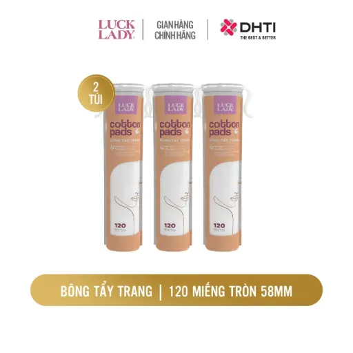 Combo 3 túi BTT 120 miếng tròn 58mm